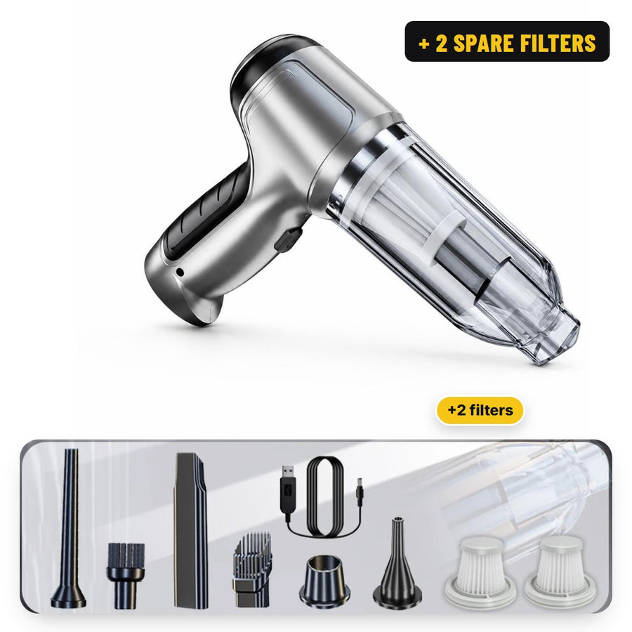 Standard kit plus 2 spare washable filters