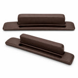 VoltDesk seat gap filler — Brown PU leather